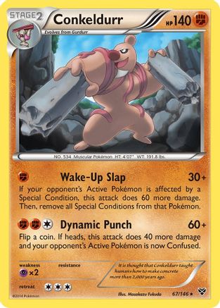 Conkeldurr (67/146) [XY Base Set] - Rare