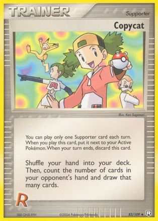 Copycat (083/109) [Team Rocket Returns] Reverse Holofoil - Uncommon