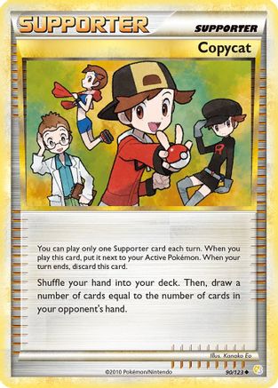 Copycat (090/123) [HeartGold SoulSilver] Reverse Holofoil - Uncommon