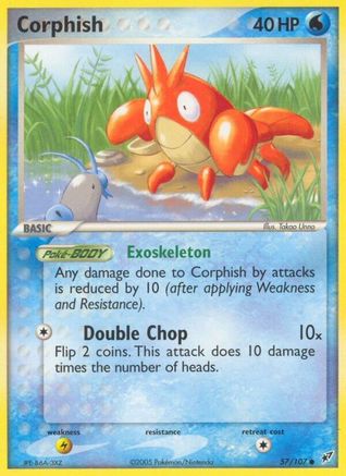 Corphish (57/107) [Deoxys] Reverse Holofoil - Common