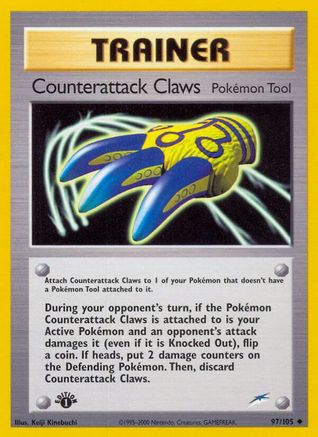 Counterattack Claws (97/105) [Neo Destiny] 1st Edition - Uncommon