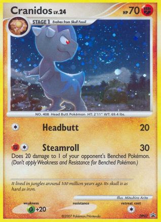 Cranidos - DP07 (DP07/56) [Diamond and Pearl Promos] Holofoil - Promo