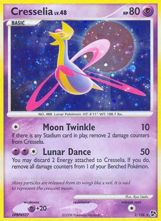 Cresselia (2/106) [Great Encounters] Reverse Holofoil - Holo Rare