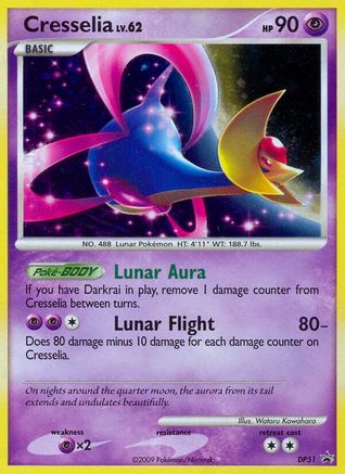 Cresselia - DP51 (DP51/56) [Diamond and Pearl Promos] Holofoil - Promo