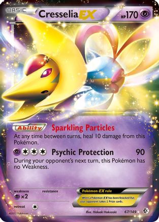 Cresselia EX (67/149) [Boundaries Crossed] Holofoil - Ultra Rare