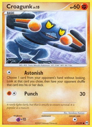Croagunk (061/99) [Arceus] - Common