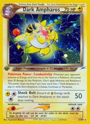 Dark Ampharos (1/105) [Neo Destiny] 1st Edition Holofoil - Holo Rare