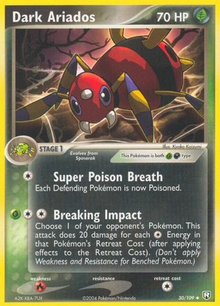 Dark Ariados (030/109) [Team Rocket Returns] Reverse Holofoil - Uncommon