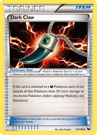 Dark Claw (092/108) [Dark Explorers] - Uncommon