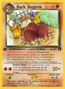Dark Dugtrio (023/82) [Team Rocket] 1st Edition - Rare