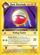 Dark Electrode (034/82) [Team Rocket] 1st Edition - Uncommon