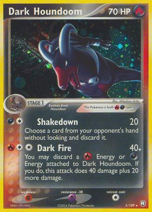 Dark Houndoom (005/109) [Team Rocket Returns] - Holo Rare