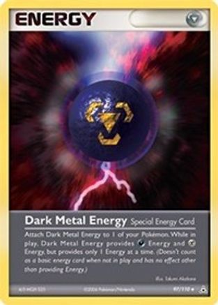 Dark Metal Energy (97/110) [Holon Phantoms] Reverse Holofoil - Uncommon
