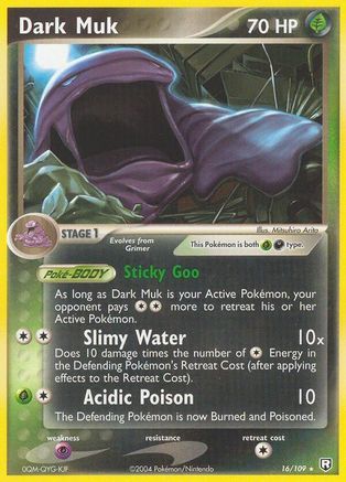 Dark Muk (016/109) [Team Rocket Returns] Reverse Holofoil - Rare