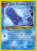 Dark Omanyte (037/105) [Neo Destiny] 1st Edition - Uncommon