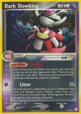 Dark Slowking (009/109) [Team Rocket Returns] Holofoil - Holo Rare