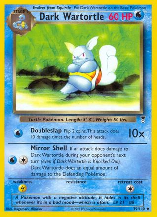 Dark Wartortle (039/110) [Legendary Collection] Reverse Holofoil - Uncommon