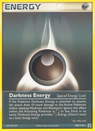 Darkness Energy (Special) (103/113) [Delta Species] Reverse Holofoil - Rare