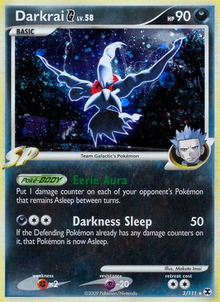 Darkrai G (3/111) [Rising Rivals] Reverse Holofoil - Holo Rare