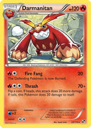 Darmanitan (25/114) [Black and White] Reverse Holofoil - Rare
