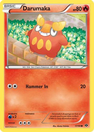 Darumaka (017/99) [Next Destinies] Reverse Holofoil - Common