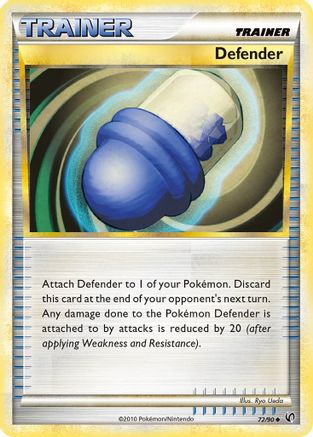 Defender (72/90) [Undaunted] Reverse Holofoil - Uncommon