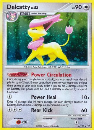 Delcatty (4/127) [Platinum] Holofoil - Holo Rare