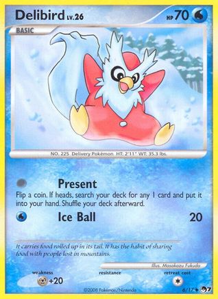 Delibird (6/17) [POP Series 7] - Uncommon