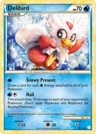 Delibird (039/123) [HeartGold SoulSilver] - Uncommon