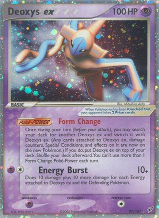 Deoxys ex (Normal Forme) (97/107) [Deoxys] - Ultra Rare