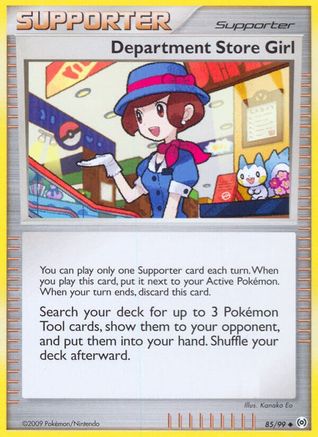 Department Store Girl (085/99) [Arceus] - Uncommon