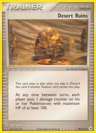 Desert Ruins (88/101) [Hidden Legends] Reverse Holofoil - Uncommon