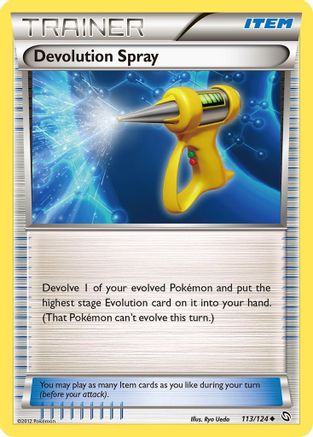 Devolution Spray (113/124) [Dragons Exalted] Reverse Holofoil - Uncommon