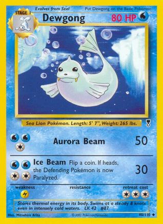 Dewgong (40/110) [Legendary Collection] Reverse Holofoil - Uncommon