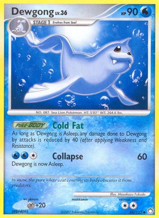 Dewgong (045/123) [Mysterious Treasures] - Uncommon