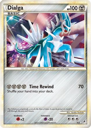 Dialga (Shiny) (SL2/95) [Call of Legends] Holofoil - Shiny Holo Rare