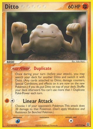 Ditto (Geodude) (062/113) [Delta Species] Reverse Holofoil - Common