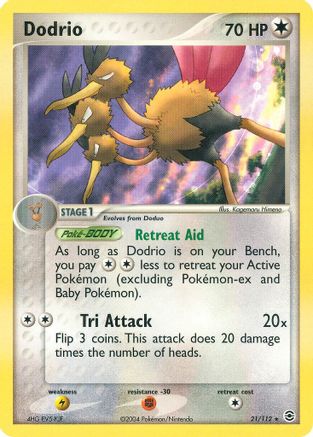 Dodrio (21/112) [FireRed & LeafGreen] - Rare