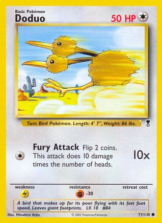 Doduo (071/110) [Legendary Collection] Reverse Holofoil - Common