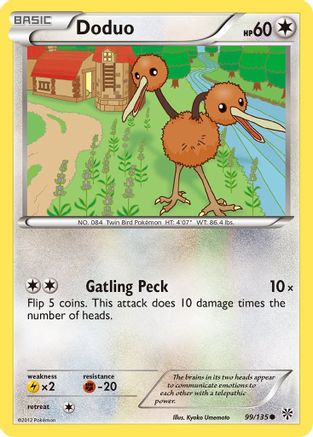 Doduo (99/135) [Plasma Storm] - Common