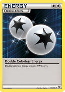 Double Colorless Energy (130/146) [XY Base Set] Reverse Holofoil - Uncommon