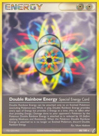 Double Rainbow Energy (088/100) [Crystal Guardians] Reverse Holofoil - Rare