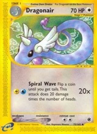 Dragonair (75/165) [Expedition] Reverse Holofoil - Uncommon