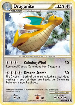 Dragonite (18/102) [Triumphant] - Rare