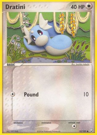Dratini (052/109) [Team Rocket Returns] Reverse Holofoil - Common