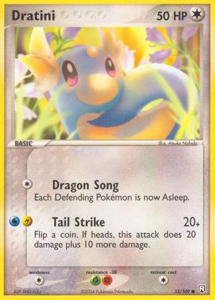 Dratini (053/109) [Team Rocket Returns] Reverse Holofoil - Common