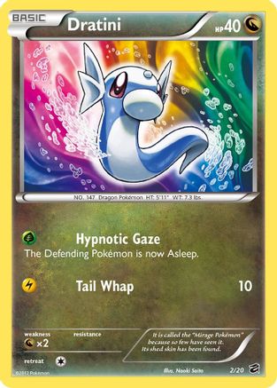 Dratini (002/20) [Dragon Vault] Holofoil - Holo Rare