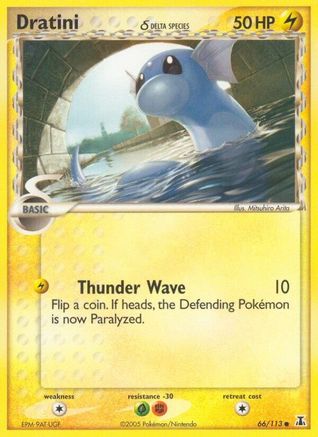 Dratini (Delta Species) (066/113) [Delta Species] Reverse Holofoil - Common