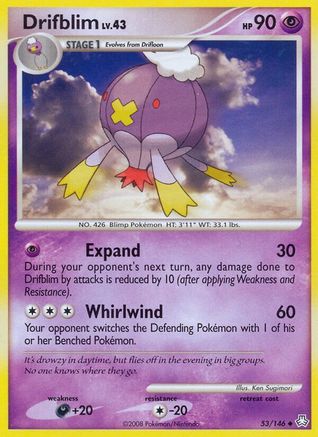 Drifblim (53/146) [Legends Awakened] Reverse Holofoil - Uncommon
