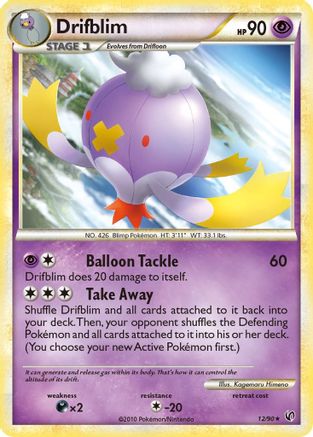 Drifblim (12/90) [Undaunted] - Rare